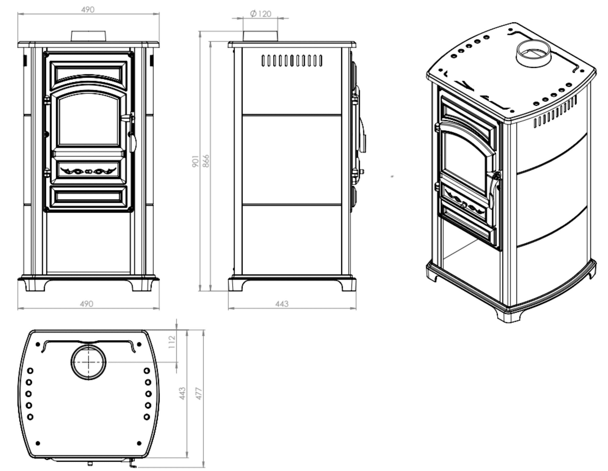 Merido dimensions