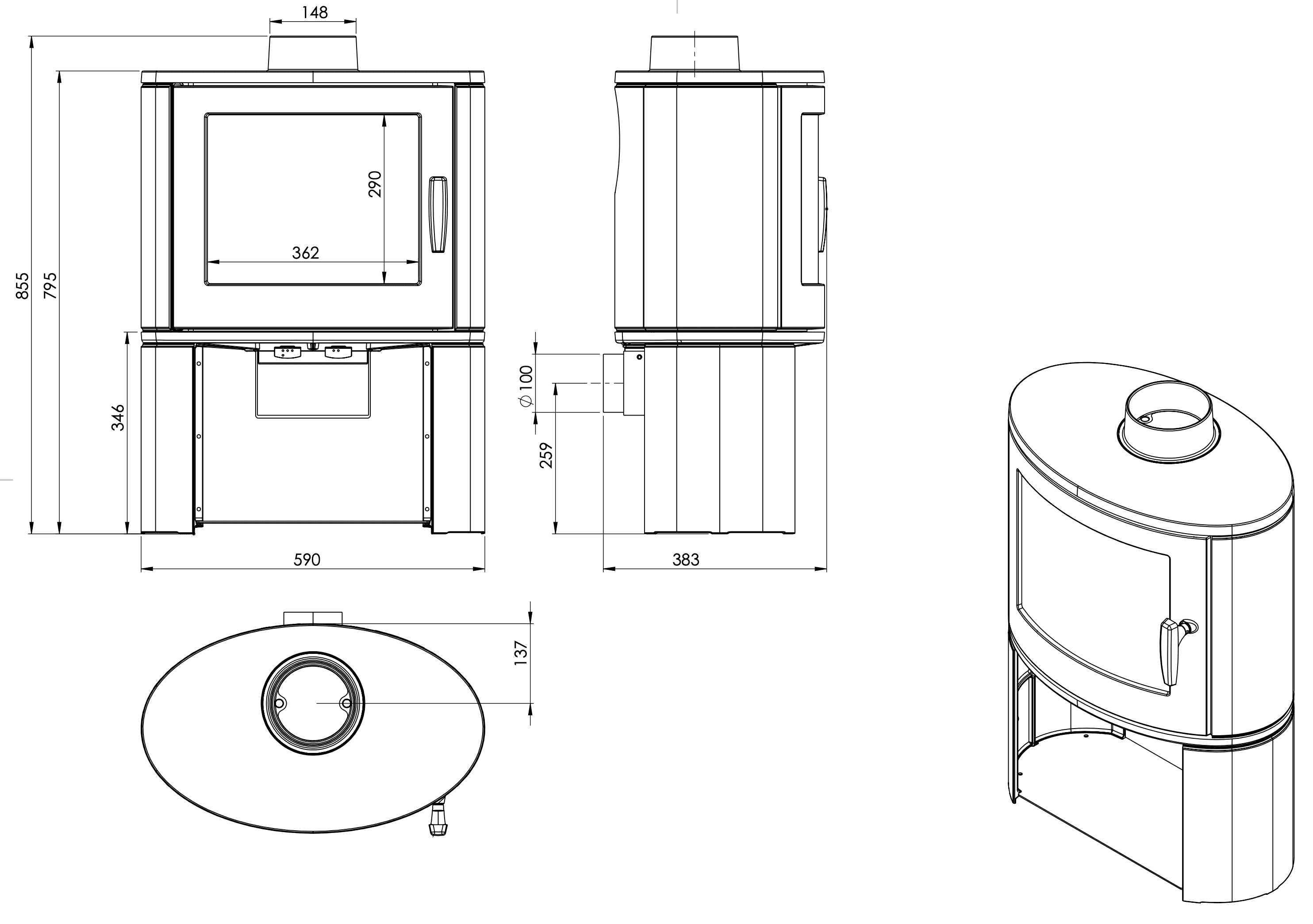 Modena dimensions